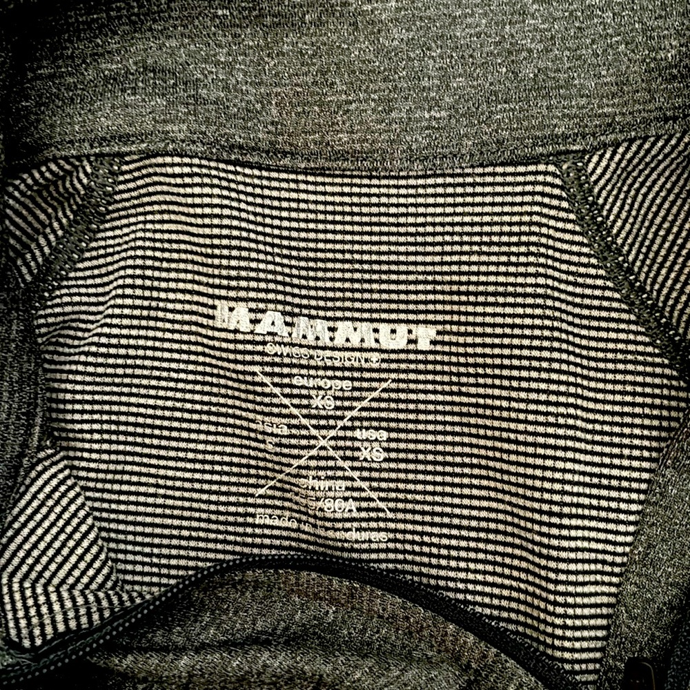 Mammut polartech half zip top